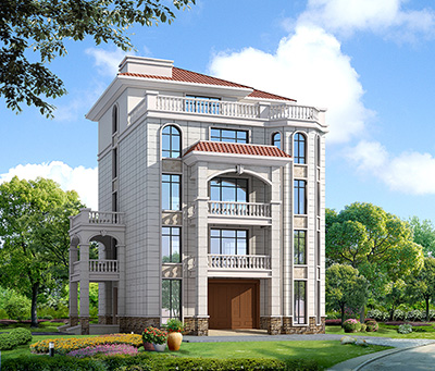 五層簡(jiǎn)單新農(nóng)村房屋設(shè)計(jì)圖紙，造價(jià)低，適合農(nóng)村自建