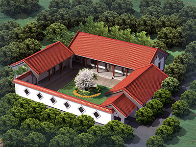 三合院別墅設(shè)計圖紙及效果圖大全