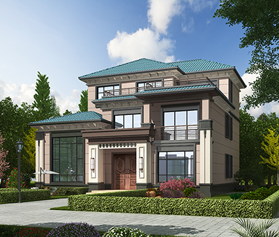 農(nóng)村三屋房屋設(shè)計圖 新中式別墅